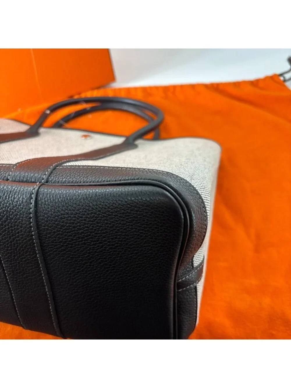Hermes Garden Party 36 Bolduc Ribbon Tote